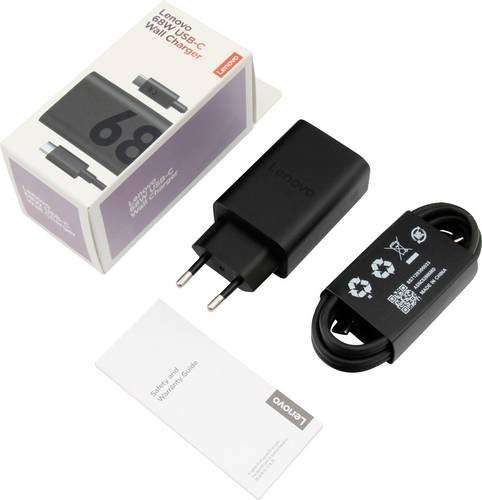 Lenovo Notebook-Netzteil SA18E56418 in Schwarz mit 68W, 20V und 3A sowie Barrel-Stecker - Bild 1