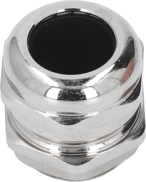 Koogeelife M25 Kabelverschraubung aus Edelstahl in Silber, IP68 wasserdicht und verstellbar für Kabel von 10 bis 16 mm - Bild 1