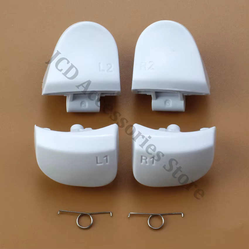 JCD Trigger Schultertasten L1 R1 L2 R2 mit Feder für PS5 V3 3,0 BDM-030 Controller Ersatzteile in Blau und Lila - Bild 3