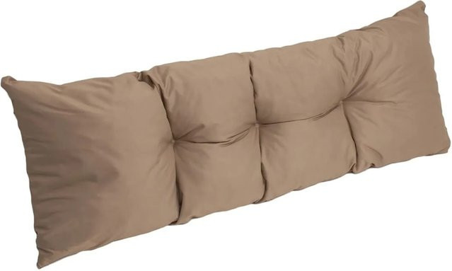 Setgarden Palettenkissen Rückenkissen Beige B: 120 cm, H: 40 cm - Bild 1