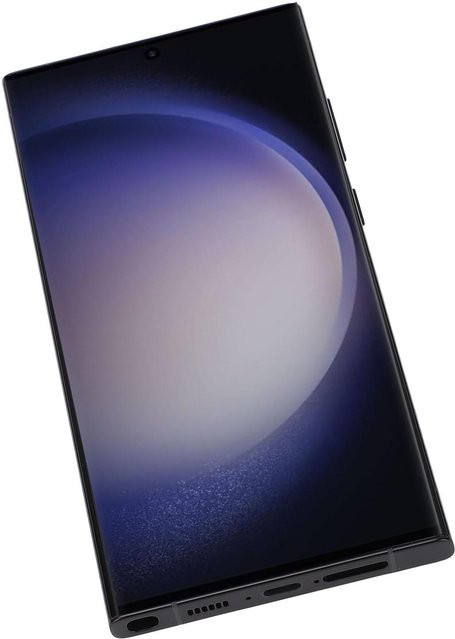 Samsung Galaxy S23 Ultra 5G Ersatzdisplay mit Rahmen und Fingerabdruck-Unterstützung, 6,8 Zoll, Schwarz, Matt - Bild 1