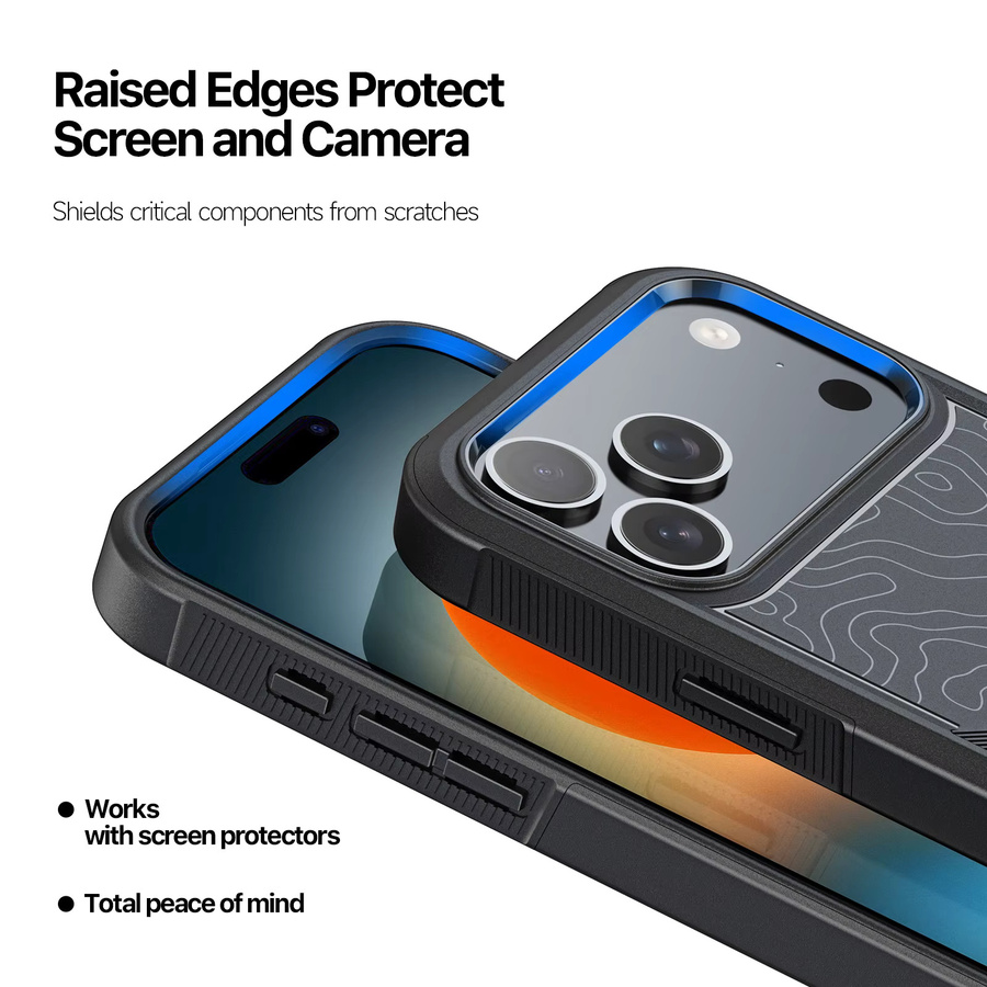 DUX DUCIS magnetische stoßfeste Handyhülle für iPhone 17 Air und iPhone 17 Pro Max in Schwarz - Bild 5