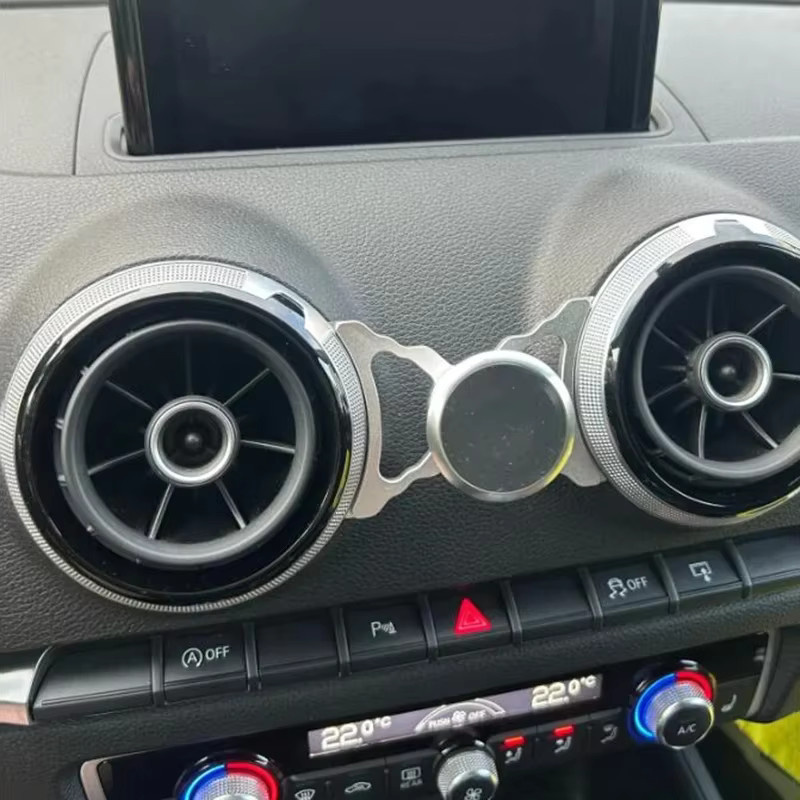 Magnetische Autotelefonhalterung für Audi A3 S3 RS3 8V Sline Sportback zur Lüftung mit 360 Grad Drehung und GPS-Halterung - Bild 3