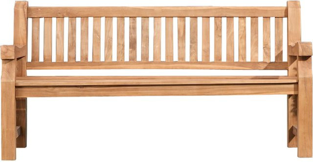 TPFGarden Teakbank Jacky aus Teakholz in Braun für Garten und Terrasse, Breite: 120 cm, Tiefe: 61 cm, Höhe: 93 cm - Bild 1