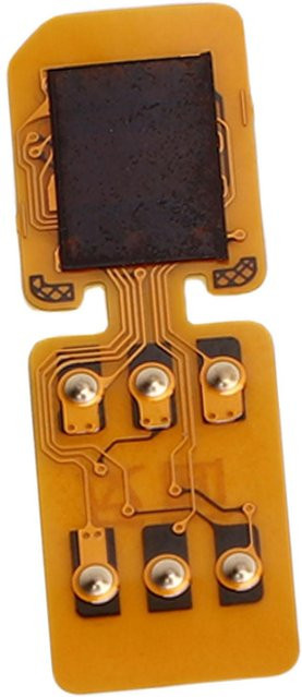 KONNWEI Dual-SIM Dual-Standby Entsperrkarten-Aufkleber für iOS 13 16 Serie in Schwarz - Bild 1