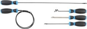 BGS Kabel-Verlegewerkzeug-Satz 5-teilig in Schwarz 9495 - Bild 1