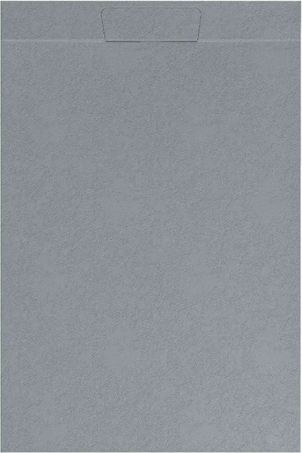 Stano Duschwanne Vortex aus Mineralguss, extra flach, Grau, B: 80 cm, L: 180 cm - Bild 1