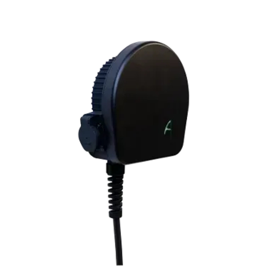 Alphatec Wallbox Mini 11 kW mit 3,5 m Kabel und Schukosteckdose in Schwarz - Bild 2