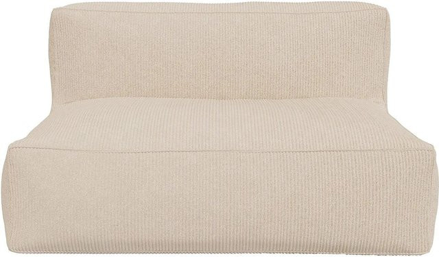 Modulares Sofa Noumara von Vente-unique in Beige mit Cord-Bezug, Breite: 135 cm - Bild 1