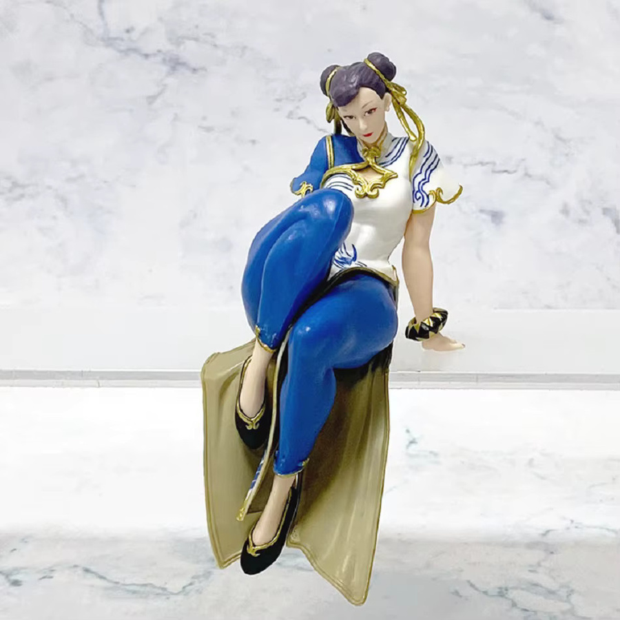 Bandai Street Fighter 6 Action-Modell, Chun-Li Ryu Jamie, PVC Desktop-Statue, 14-17cm - Bild 2