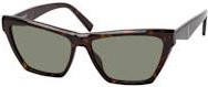 Saint Laurent SL M103 Sonnenbrille, Cat Eye, Vollrand, Kunststoff, Damen - Bild 1