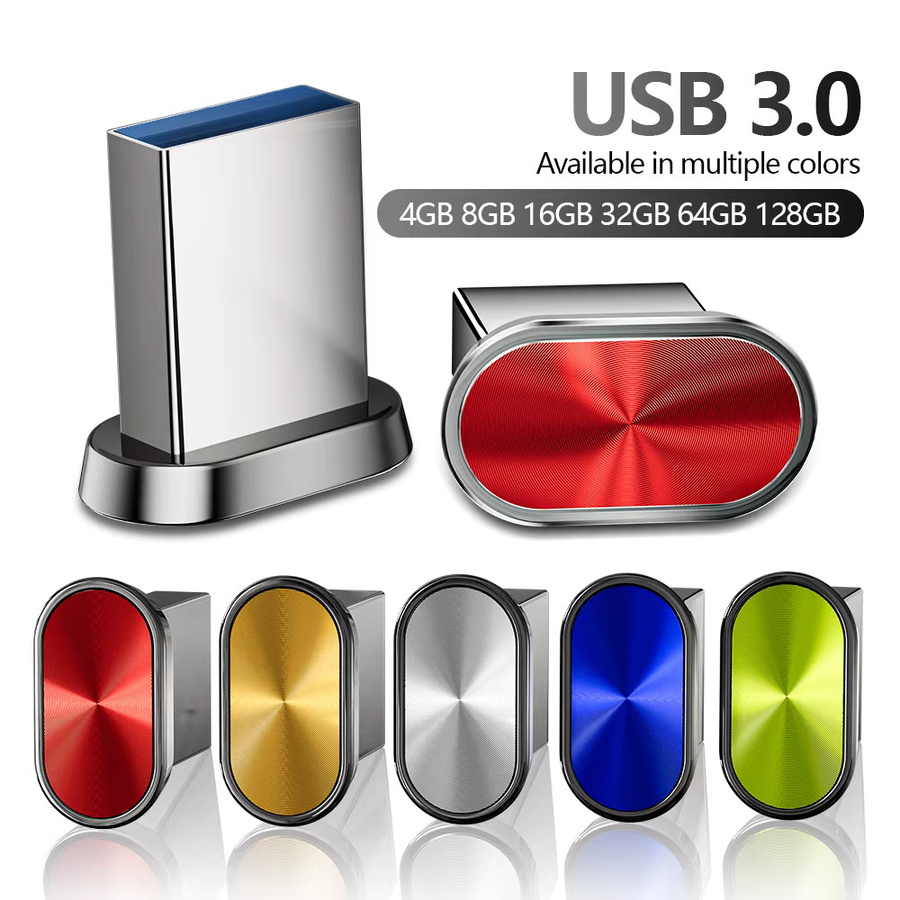 JASTER USB 3.0 Super Mini Flash Drive Speichergerät in Gelb mit USB-A Anschluss - Bild 4
