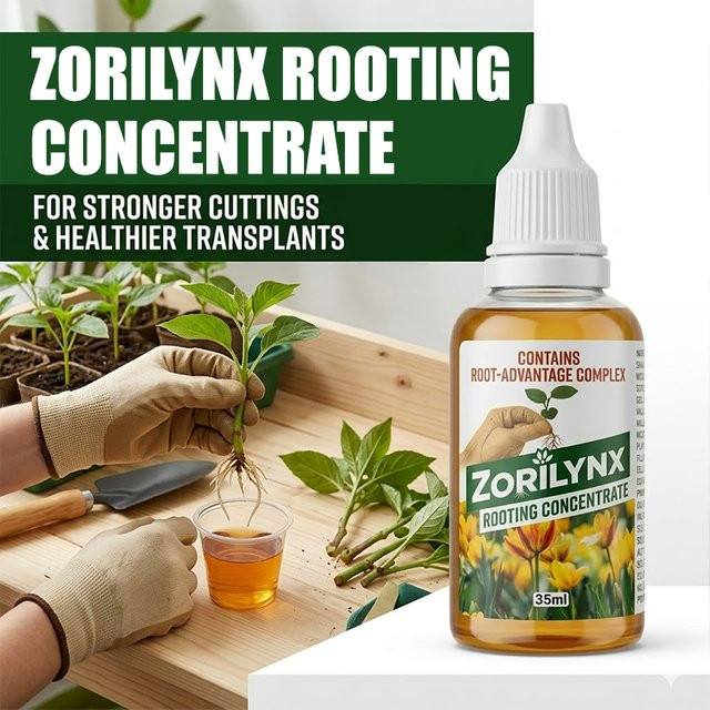 ZORILYNX Wurzelbildungskonzentrat zur Pflanzenvermehrung für Kräuter, Blumen und Sträucher in flüssiger Form - Bild 1