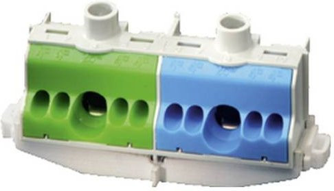 Hensel 26001206 Klemme Schrauben Steckanschluss Mehrfarbig Kupfer - Bild 1