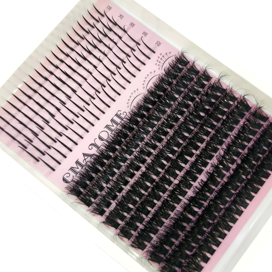 Manga Wimpernbüschel mit Spikes, Black, Unisex - Bild 6