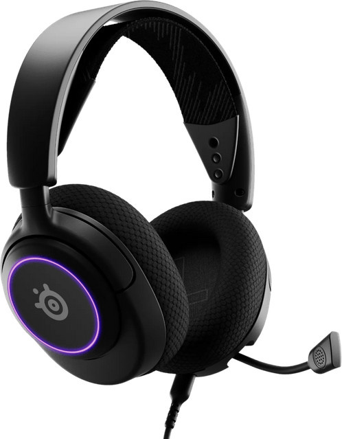 SteelSeries Arctis Nova 3 Over-Ear Gaming Headset in Schwarz für PC, PlayStation, Xbox und Nintendo Switch mit 3,5 mm Jack und USB-C - Bild 1