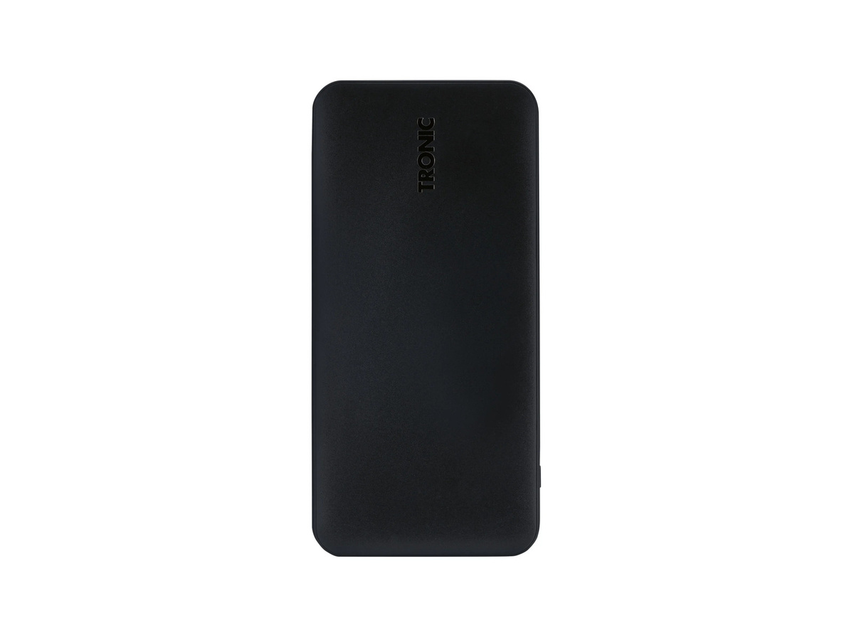 TRONIC Powerbank 20000 mAh mit USB-A und USB-C Anschlüssen in Schwarz - Bild 2