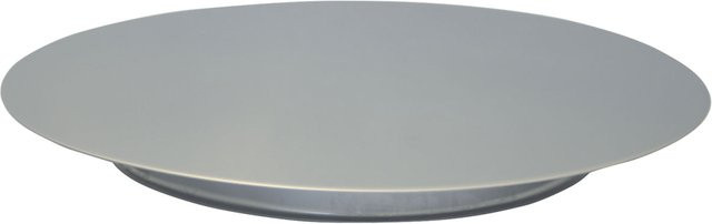 Schneider Tortenplatte aus Edelstahl in Silber, Höhe: 3 cm, Durchmesser: 24 cm - Bild 1