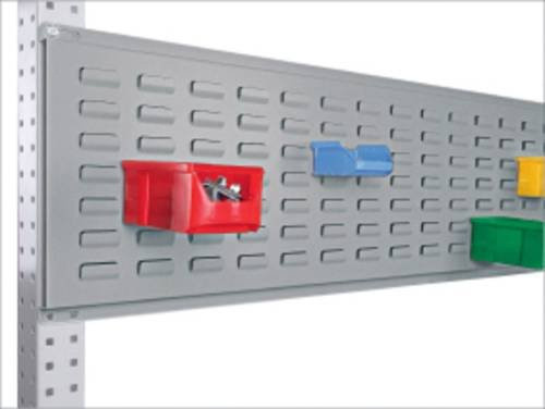 Manuflex ZB0071.9006 Werkzeug-Schlitzplatte für UNIVERSAL und PROFI in Silber und Grau, Nutzhöhe: 300 mm, für Tischbreite: 1000 mm - Bild 1