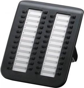 Panasonic KX-DT590X Funktionstasten-Erweiterungsmodul in Schwarz für KX DT543 und DT546 - Bild 1