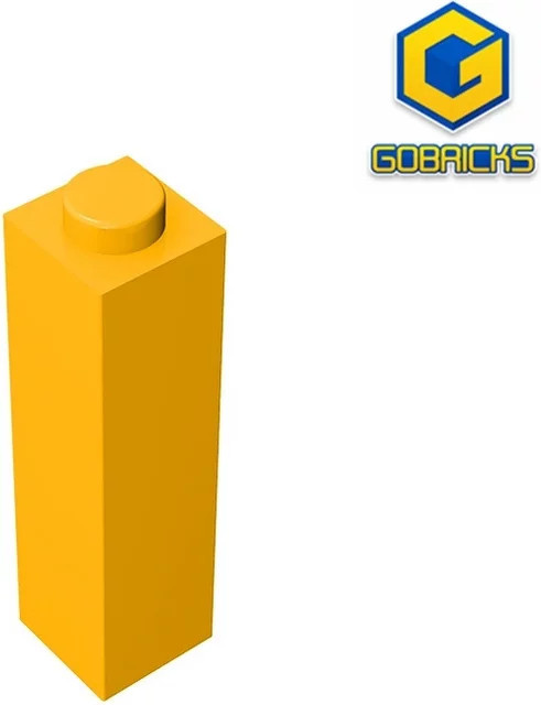 Gobricks GDS-865 Ziegel 1x1x3, Bausteine, 14716 Stück - Bild 1