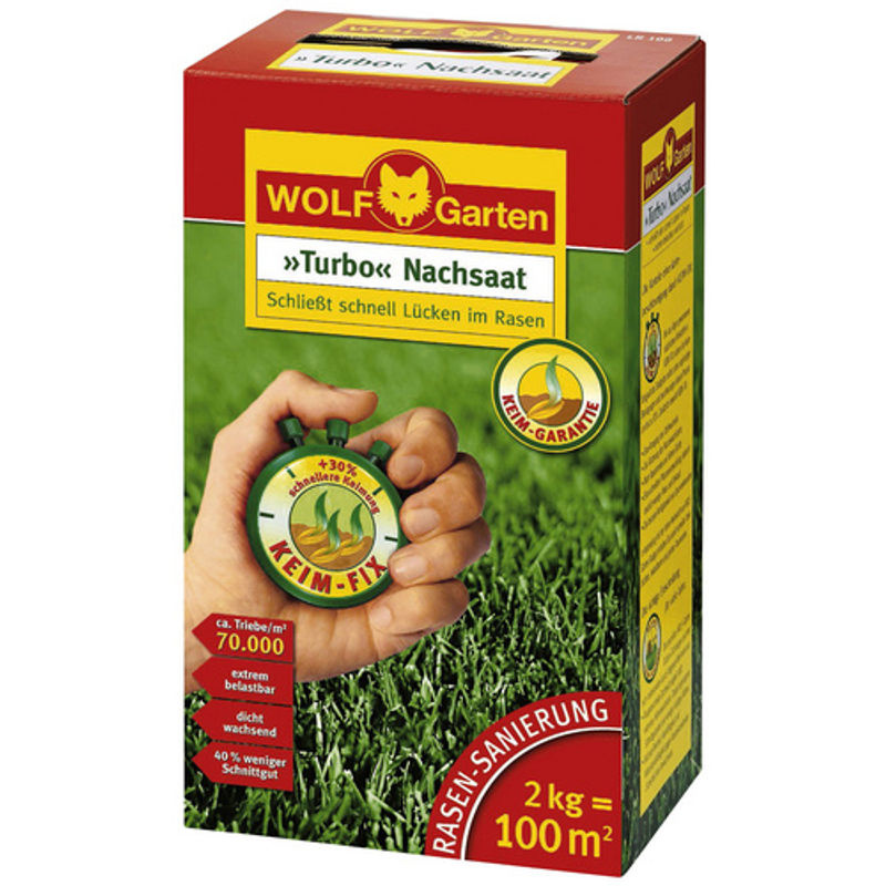 WOLF-GARTEN Nachsaat-Rasen LR für 100 qm - Bild 2