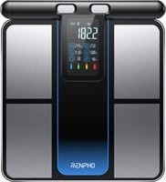 Renpho MorphoScan Waage in Schwarz und Silber - Bild 1