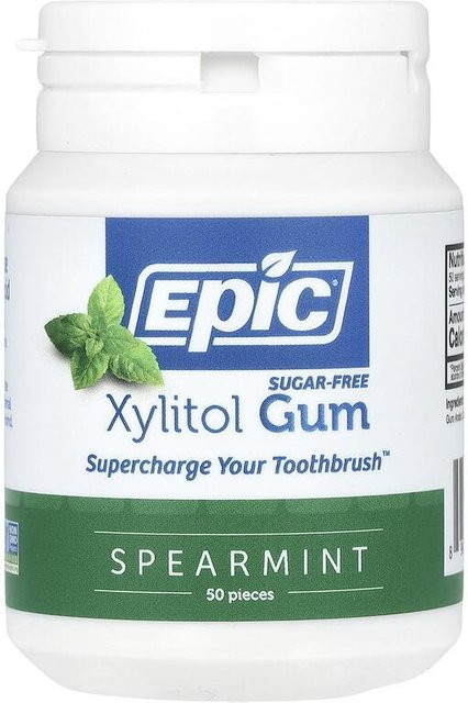 Epic Dental Xylit-Kaugummi Minze vegan 50 Stück - Bild 1