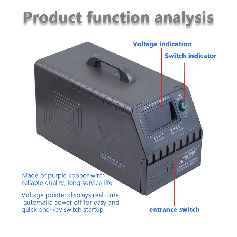 XMSJ Automatische digitale lichtempfindliche Siegel-Blitzstempelmaschine in Schwarz für professionelle und private Anwendungen mit einer Gravurbreite von 0,4 m bis 0,6 m - Bild 3
