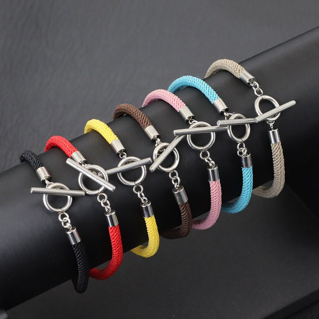 Noter Milan-Seil-Armband, Edelstahl, Silber, Unisex - Bild 1