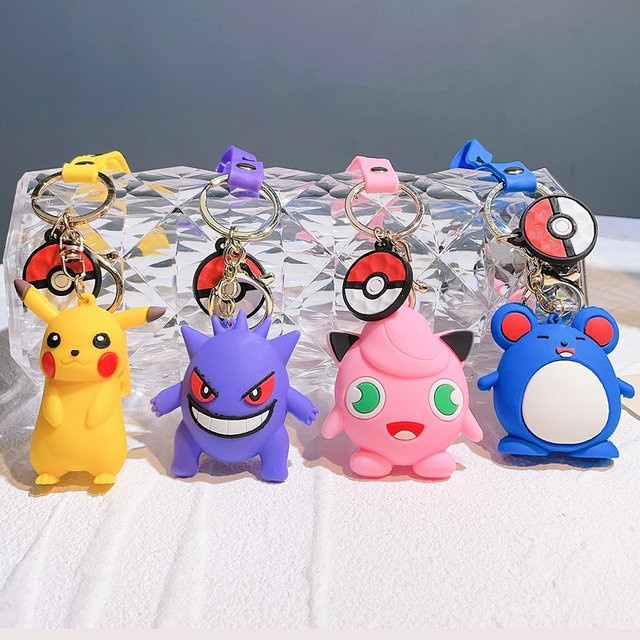 Potdemiel Schlüsselanhänger Pikachu, Kinder, Bunt - Bild 1