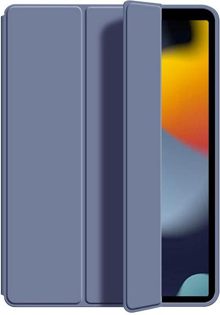 Dreifach faltbare Klapphülle für iPad Air, iPad Pro, iPad mini und iPad 10. Generation in Blau mit automatischer Sleep/Wake-Funktion - Bild 1