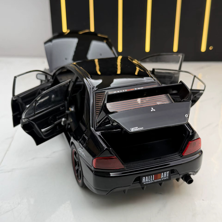 MINI AUTO Lancer EVO IX, Modell Auto, 1:24, Metall, mit Licht und Sound - Bild 3