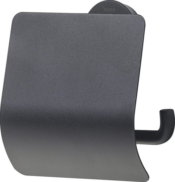 Tiger Toilettenpapierhalter mit Deckel Urban in Schwarz - Bild 1