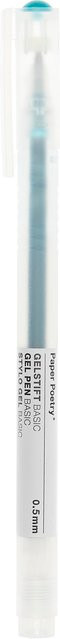 Rico Design Paper Poetry Gelstift Basic 0,5mm in Türkis - Bild 1