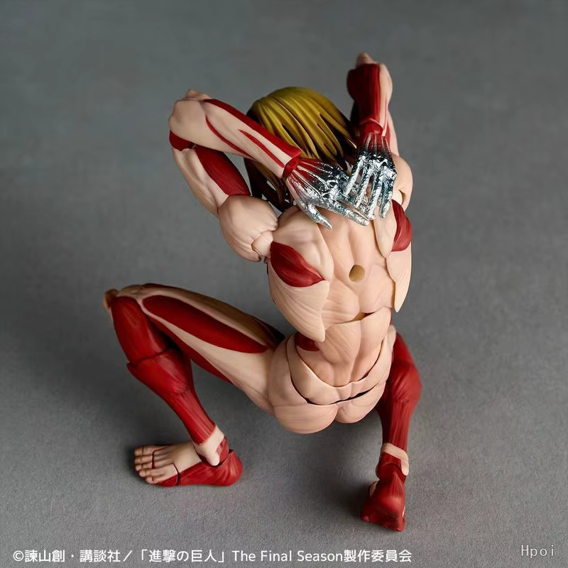 Bandai Attack On Titan Amazing Yamaguchi Revoltech Nr068 Annie Leonhart Figur, Einzelfigur, Kunststoff - Bild 2