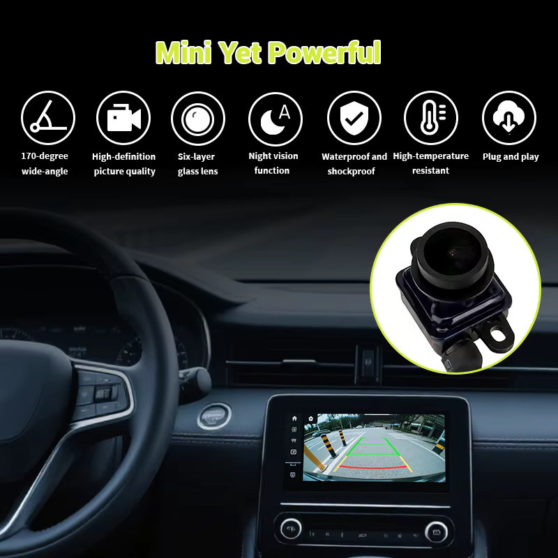 ANWAYTECH Rückfahrkamera in Schwarz für Dodge Journey 2014, Ersatz für 56054158AD mit Nachtsichtfunktion - Bild 2