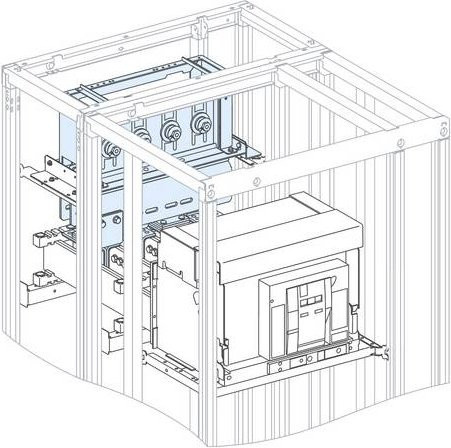 Schneider Electric KTB04725 PrismaSeT-P Canalis KT 3poliger Anschlussblock 2500A für MasterPacT MTZ2 - Bild 1