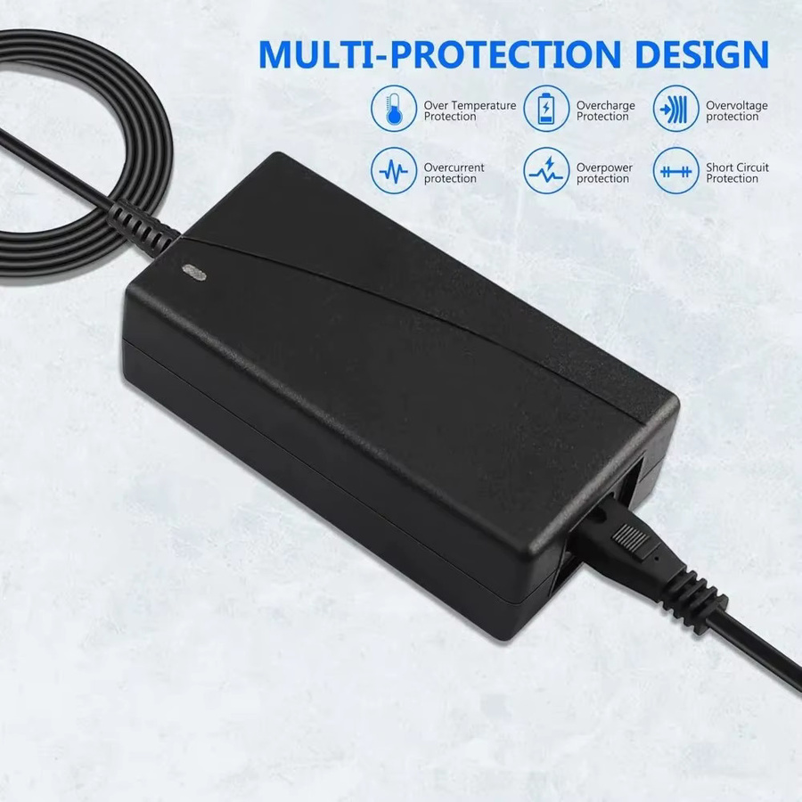 Aleaivy Ladegerät für 36V/42V Lithium-Batterien, 42V 2A, Schwarz - Bild 3