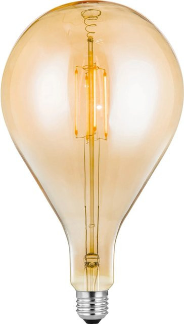 Just Light. LED Filament Glühlampe E27 Vintage Gold, 4 W, 420 lm, 2700 K Warmweiß, dimmbar - Bild 1