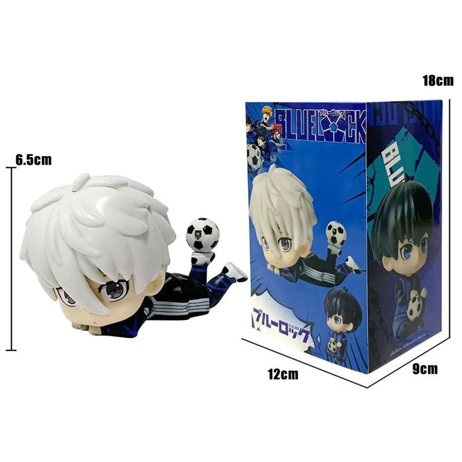 B-E-CK Anime-Figur Look Up Isagi Yoichi, Nagi Seishiro, Bachira Meguru Modellpuppe, Höhe: 9,5 cm - Bild 4