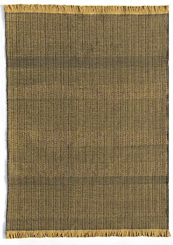 Nanimarquina Tres Outdoor Textur Teppich Beige gestreift aus Polyester für Garten Terrasse und Balkon - Bild 1