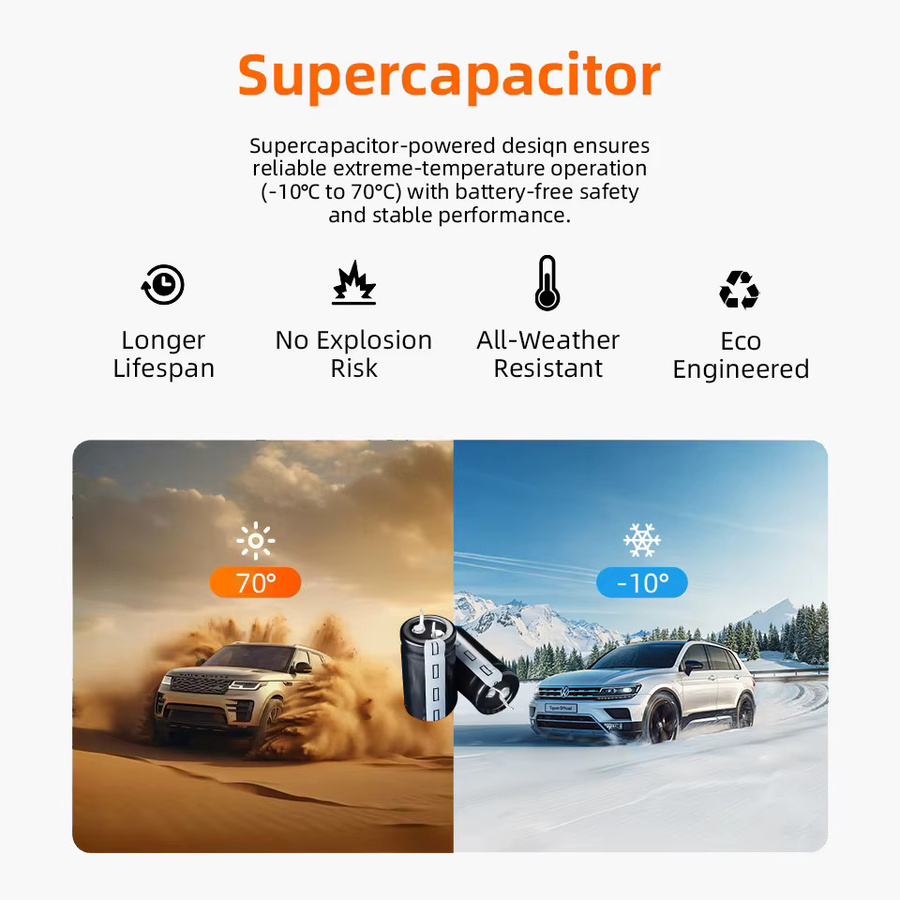 Acceo Auto-Dashcam in Schwarz mit 2K QHD Aufnahme, 4G LTE Echtzeit-GPS-Tracking, Live-Ansicht und Kollisionswarnung mit menschlicher Erkennung - Bild 4