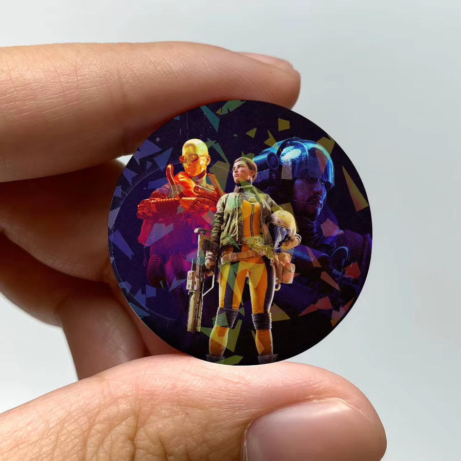 Brosche A-ARC Raiders Laser Button Pins - Bild 6