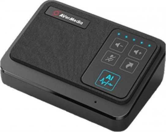 AVerMedia AI SpeakerPhone AS311 KI Freisprecheinrichtung in Schwarz mit USB-C Anschluss - Bild 2