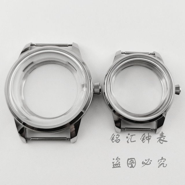 LIYAN Uhrengehäuse Edelstahl, Silber, 33 mm/40 mm, Cocktails-Gehäuse, Unisex - Bild 1