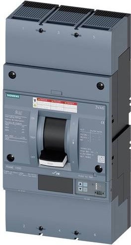 Siemens Leistungsschalter 3VA6580-7KT36-0AA0 in Grau - Bild 1