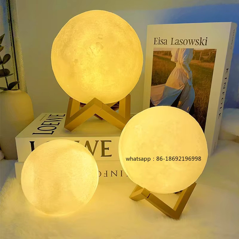LED Mondlicht Buchlampe mit Galaxie-Effekt in Multicolour als Nachtlicht für Kinderzimmer und Schlafzimmer - Bild 3