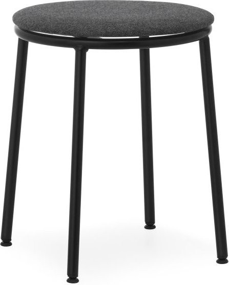 Normann Copenhagen Circa Hocker in Schwarz Matt - Bild 1
