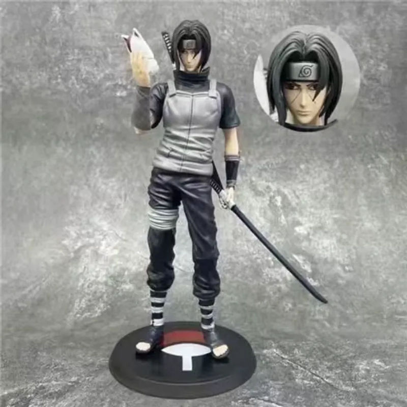 Bandai Naruto Itachi Uchiha Dekoration Figur Schwarz handgefertigte Statue - Bild 2